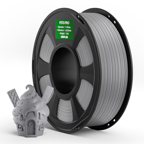 DEEPLEE PETG PRO Filament 1.75mm Grau 1KG von Deeplee