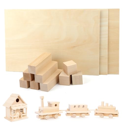 13 Stück Schnitzholz Linde, Lindenholz zum Schnitzen, Bastelholz Rohlinge, Holzblock Holzklötzchen zum Basteln für Kinder, Erwachsene, Anfänger, Zum Schnitzen, Malen Oder Heimwerken 13 Stück Schnitzholz Linde, Lindenholz zum Schnitzen, Bastelholz Rohlinge, Holzblock Holzklötzchen zum Basteln für Kinder, Erwachsene, Anfänger, Zum Schnitzen, Malen Oder Heimwerken von Deepton