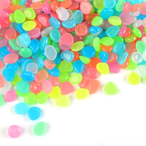 400 Pcs Leuchtsteine Garten, Muggelsteine Dekosteine Steine, Leuchtende Kieselsteine für Außenbereich, Leuchtkiesel für Gartenweg, Aquarium, Blumentopf, Terrasse, DIY Dekoration 400 Pcs Leuchtsteine Garten, Muggelsteine Dekosteine Steine, Leuchtende Kieselsteine für Außenbereich, Leuchtkiesel für Gartenweg, Aquarium, Blumentopf, Terrasse, DIY Dekoration von Deepton