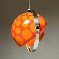 Schöne Und Einzigartige Mondlicht Deckenleuchte - Buch & Jørgensen, Vintage Danish Design, Retro Pendellampe von Deerstedt