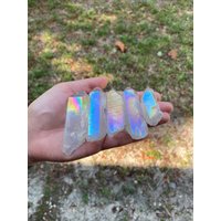 Angel Aura Quarzspitze Rohkristall Angel Aura Quarzspitze Rohkristall von DeesCrystalCreations