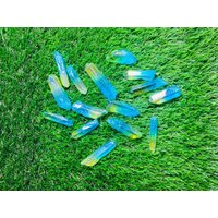 Blau Gelb Angel Aura Quarz Kristall Spitze Poliert Blau Gelb Angel Aura Quarz Kristall Spitze Poliert von DeesCrystalCreations