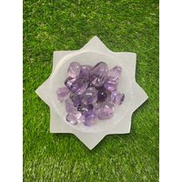 Natürlicher Amethyst Getrommelt Polierter Gemmy Kristallstein von DeesCrystalCreations