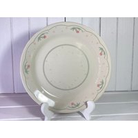 Calico Rose Corning Frühstücksteller Vintage Blumen Gerichte Geschirr Corelle von DeesNewOldGems