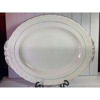 Große Frühe Mid Century Grindley Fleischplatte Große Frühe Mid Century Grindley Fleischplatte von DeesNewOldGems