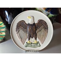 Teller Display American Eagle 1776-1976 Goebel W. Germany Zum Gedenken Usa Bicentennial Vintage Frobeck von DeesNewOldGems