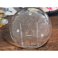 Untersetzer Byron Hirota Glas Japan - Baum Des Lebens Vintage Mcm Mid Century Dickes von DeesNewOldGems