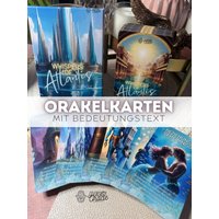 Dee's Whispers Of Atlantis-Orakel - Allgemeines Orakel Meerjungfrauen Atlantis- Intuitive Wahrsagekarten Orakelkarten- Elementargeister von DeesOracle