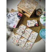 Vintage Lenormand Cards With Key Words For Beginners & Professionals - English Version Easy Interpretation Tarot Vintage Lenormand Cards With Key Words For Beginners & Professionals - English Version Easy Interpretation Tarot von DeesOracle