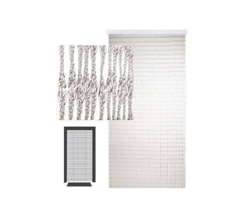 Defactoshop Insektenschutz-Vorhang Türvorhang Fadenvorhang PVC Vorhang Fliegenschutz PVC Streifen CRYIS, Kunststoff von Defactoshop