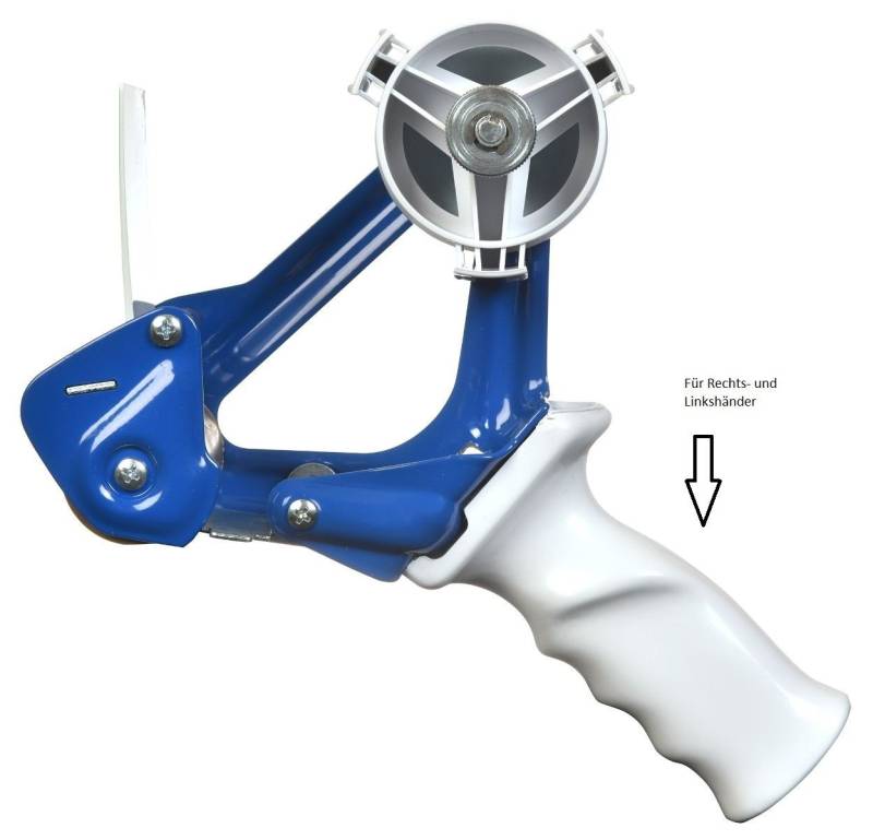 Defactoshop Klebeband Handabroller Profi Klebebandabroller Packbandabroller Abroller (2-St) von Defactoshop