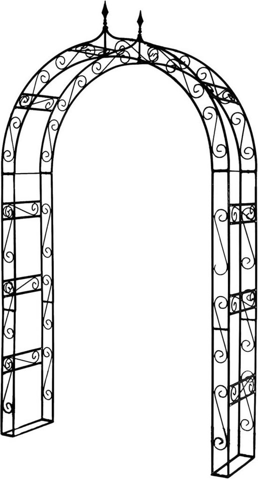 Defactoshop Rosenbogen Rosenbogen Rosensäule Gartenbogen Rankgitter Rankhilfe Spalier, verschiedene Merkmale von Defactoshop