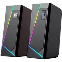 Defender SOLAR 3 2.0 10W Bluetooth-USB-Lautsprecher mit RGB-Hintergrundbeleuchtung Defender SOLAR 3 2.0 10W Bluetooth-USB-Lautsprecher mit RGB-Hintergrundbeleuchtung von Defender
