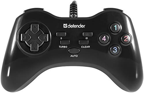 Wired Defender Zoom USB Xinput Game Controller - Best for PC and Laptop - Windows 7/8/10 - 10 Buttons, 2 Sticks - Great for Gamers Wired Defender Zoom USB Xinput Game Controller - Best for PC and Laptop - Windows 7/8/10 - 10 Buttons, 2 Sticks - Great for Gamers von Defender