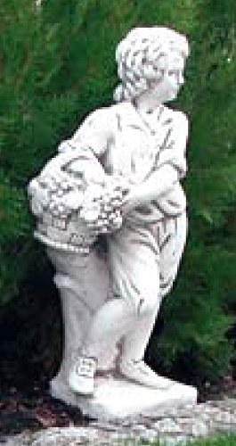 Putte Herbst (S326) Vier 4 Jahreszeiten Gartenfiguren Kinder Statuen Steinguss 75 cm Figur Deko von Defi Deko- und Figurenhandel