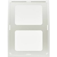 Deflecto 2304WEU Tisch-Prospekthalter Verwendung für Papierformat: DIN A4hoch Weiß, Transparent 1St. von Deflecto
