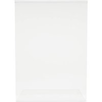 Deflecto 47601 Classic Image® Tischaufsteller Verwendung für Papierformat: DIN A3hoch Transparent von Deflecto