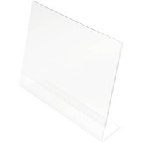 Deflecto 47611 Classic Image® Tischaufsteller Verwendung für Papierformat: DIN A3 quer Transparent von Deflecto