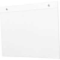 Deflecto Classic Image® 46901 Wand-Prospekthalter Transparent DIN A4 quer Anzahl der Fächer 1 12St. von Deflecto