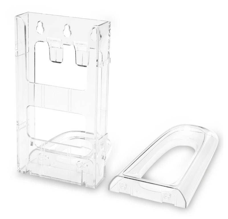 Deflecto Hängevitrine Broschüren-Halter für 1/3 A4 Hochformat. (1-St) von Deflecto
