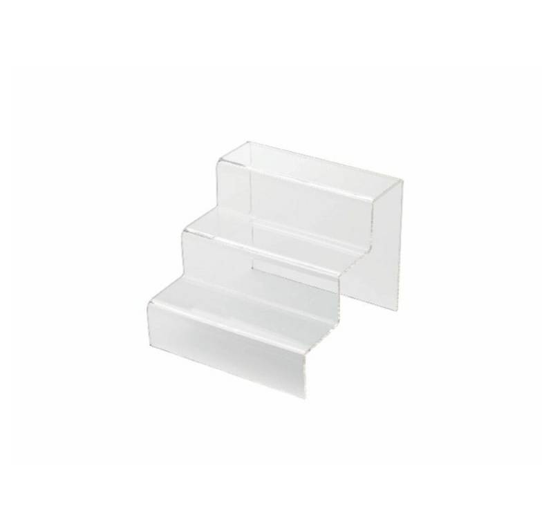 Deflecto Standregal Deflecto Podest Display - 220x230x285mm - 3-stufig - Transparent, 1-tlg. von Deflecto