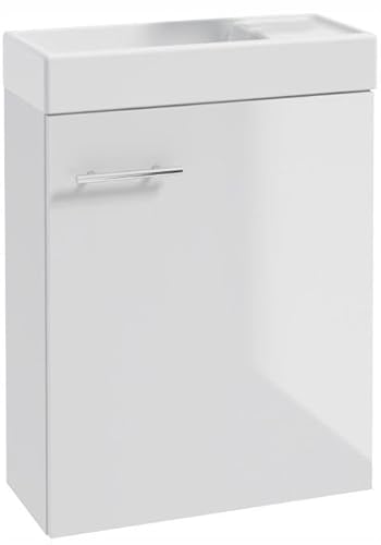 .Deftrans waschbecken gäste wc mit unterschrank 50 x 70 x 23 cm, gäste wc waschtisch, gästewaschbecken klein Set - waschbeckenunterschrank - waschtisch mit unterschrank weiß von .Deftrans