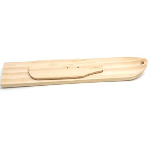 Deggelbam Ein Miniski aus echtem Holz, Montageplatte für unsere Ski Gläser - Schnapsgläser als Skiglas - Apres Allstar von Deggelbam