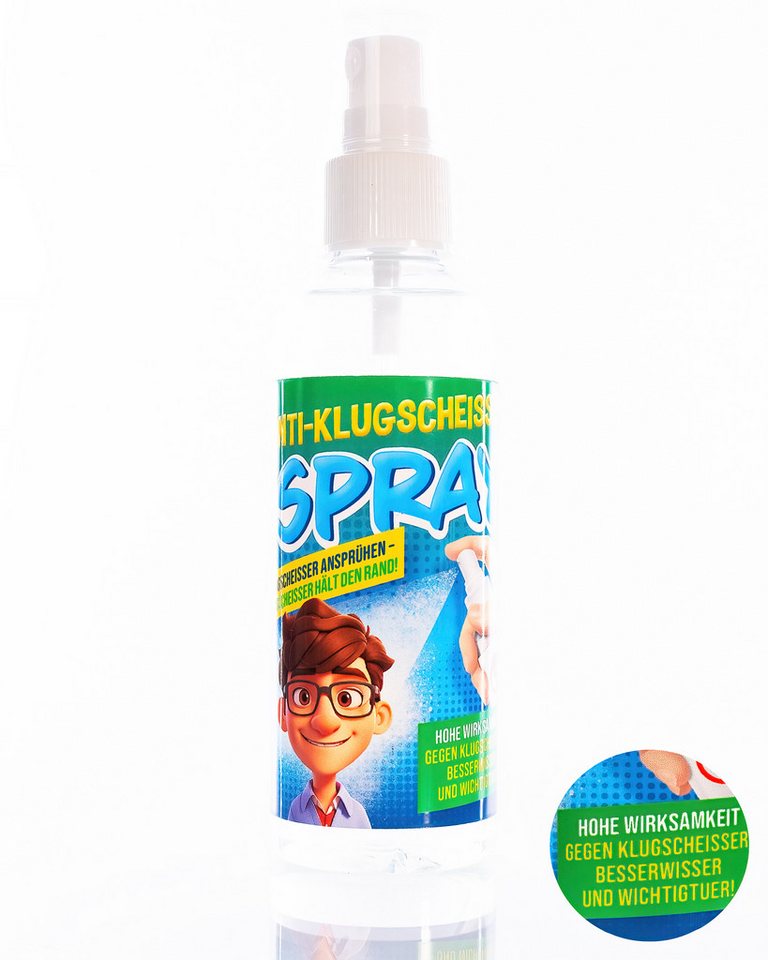 Deggelbam Raumduft 100ml Anti Klugscheißer Spray, Jeder hat doch diesen bestimmten Arbeitskollegen oder Kumpel... von Deggelbam