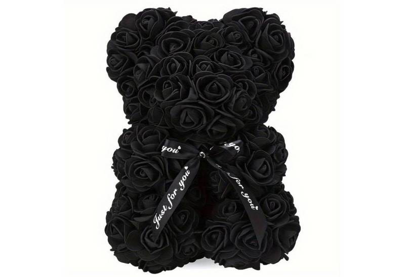 Kunstblumenstrauß Rosenbär Teddybär Rosen Valentinstagsgeschenk, Deggelbam von Deggelbam