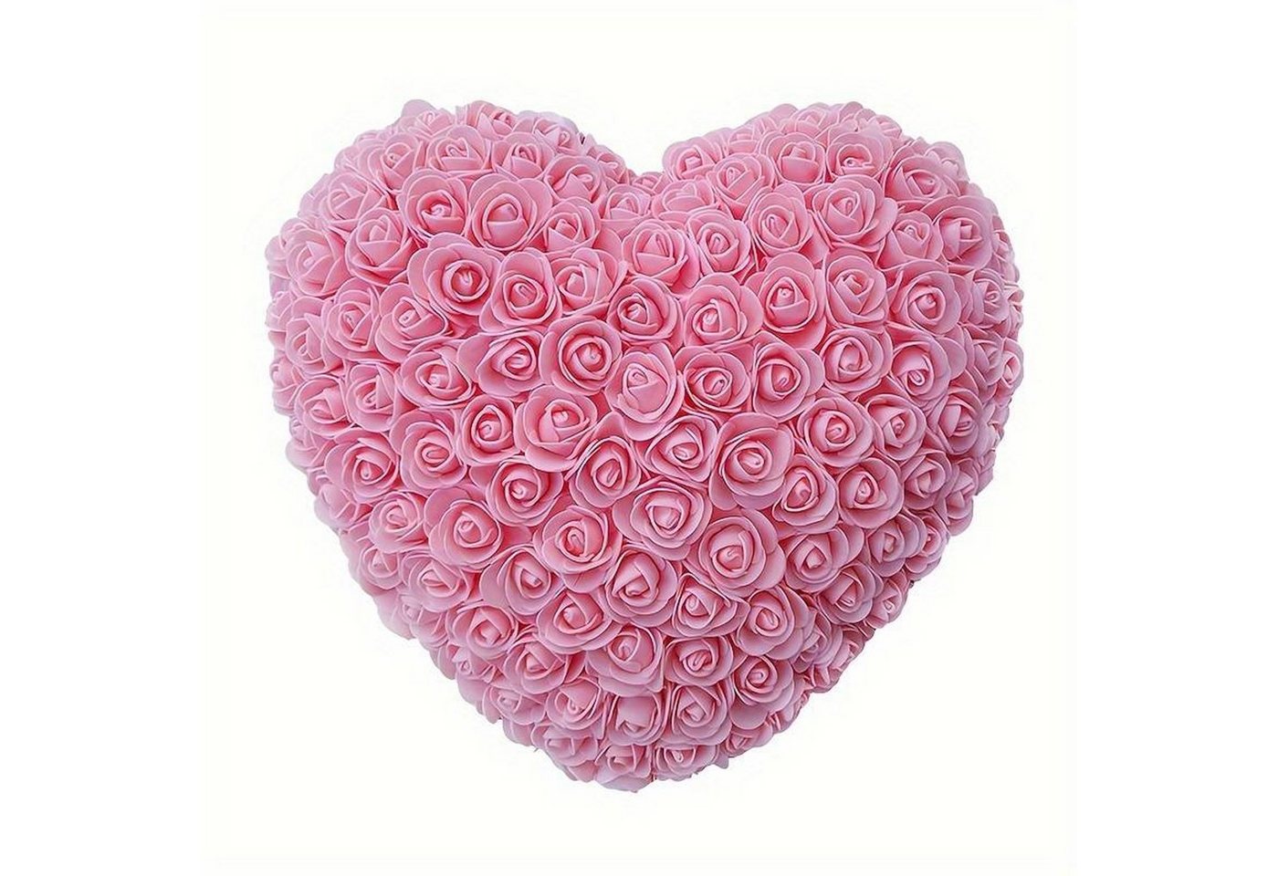 Kunstblumenstrauß Rosenherz Herzrose Rosenblüten in Herzform, Deggelbam, Muttertagsgeschenk, Valentinstagsgeschenk, Verlobung, Hochzeit von Deggelbam