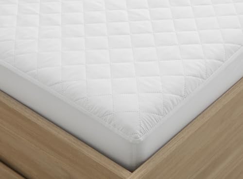 Degrees Home – 2basic – Matratzenschoner 200 x 190/200 – gepolstert – atmungsaktiv – wendbar – Matratzenbezug – Matratzenbezug – bis zu 32 cm hoch von Degrees home