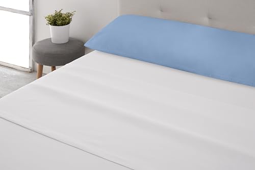 Degrees Home - Kissenbezug - extra weiche Mikrofaser - Kissenbezug 100% Polyester - 150 cm, Himmelblau von Degrees home