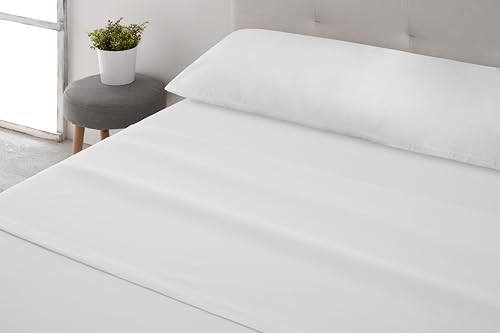 Degrees Home - Kissenbezug - extra weiche Mikrofaser - Kissenbezug 100% Polyester - 70 cm, Weiß von Degrees home