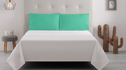 Degrees Home – Kollektion – 2 Kissenbezüge 50 x 80 – Mikrofaser – Grün Degrees Home – Kollektion – 2 Kissenbezüge 50 x 80 – Mikrofaser – Grün von Degrees home