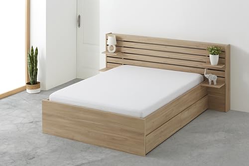 Degrees Home – Relax – Matratzenbezug 200 x 190/200 cm – Matratzenschoner 200 x 190/200 cm – wasserdicht – atmungsaktiv – verstellbar und milbenhemmend – Bett 200 x 190/200 cm – 100 % Baumwolle von Degrees home