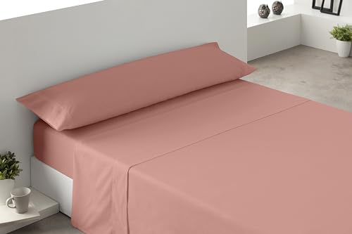 Degrees home - 3-teiliges Bettwäsche-Set - Spannbettlaken, Bettlaken und Kissenbezug - Bett 105 cm - 100% Polyester von Degrees home