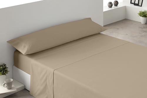 Degrees home - 3-teiliges Bettwäsche-Set - Spannbettlaken, Bettlaken und Kissenbezug - Bett 90 cm - 100% Polyester von Degrees home