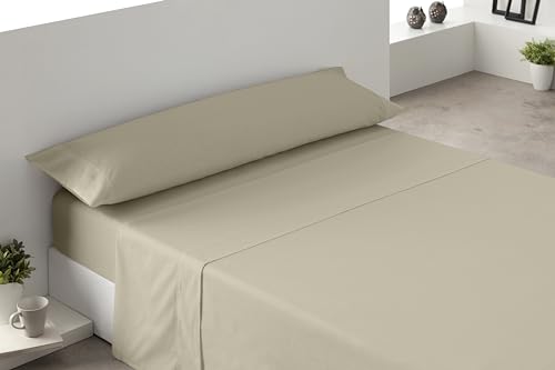 Degrees home - 3-teiliges Bettwäsche-Set - Spannbettlaken, Bettlaken und Kissenbezug - Mikrofaser Polyester Bett 105 cm von Degrees home