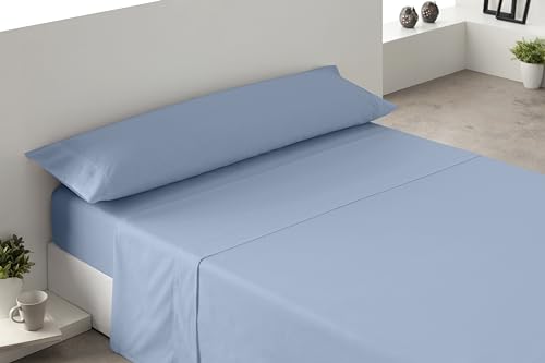 Degrees home - 3-teiliges Bettwäsche-Set - Spannbettlaken, Bettlaken und Kissenbezug - Mikrofaser Polyester Bett 150 cm von Degrees home