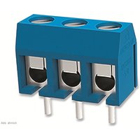 DEGSON Klemmleiste, DG301-5.0-02P-12-00AH, vertikal 2 polig blau von Degson