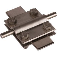 DEHN Kreuzstück NIRO f.Rd 8-10/Fl 30mm KS 8.10 FL30 V4A von Dehn & Söhne