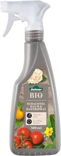 Dehner Bio Schachtelhalm und Haferspray, Spezialpflege, hochwertiger Flüssigdünger, Dünger für Pflanzen / Gemüse, Pflanzenstärkungsmittel, 500 ml von Dehner