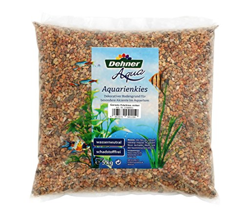 Dehner Aqua Aquarienkies, Edelkies, Körnung 3 - 5 mm, 5 kg, braun/grau Dehner Aqua Aquarienkies, Edelkies, Körnung 3 - 5 mm, 5 kg, braun/grau von Dehner