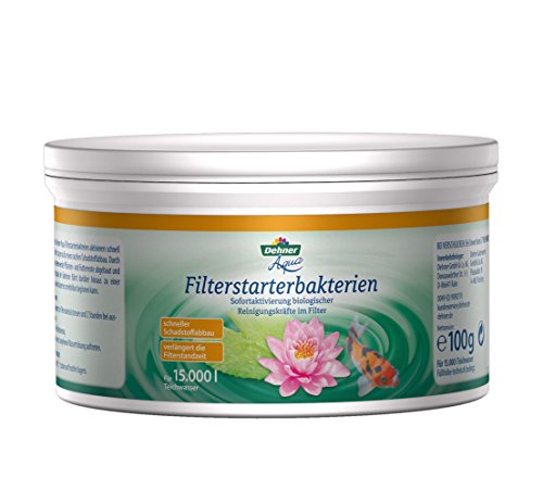 Dehner Aqua Filterstarterbakterien, 100 g, für ca. 15.000 l von Dehner