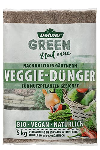 Dehner Bio Green Nature Veggie-Dünger, Gemüsedünger, 5 kg, für ca. 50 qm von Dehner