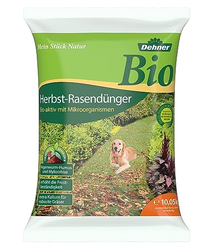 Dehner Bio Herbst-Rasendünger, 10.05 kg, für ca. 200 qm von Dehner