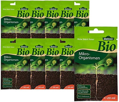 Dehner Bio Mikroorganismen, flüssig, 10 x 20 ml (200 ml), für je ca. 5 l von Dehner