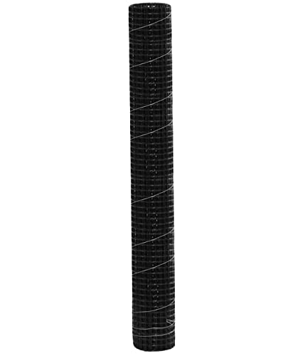 Dehner Drahtgitter, quadratisch, ca. 5 x 5 x 1 m, PVC-Beschichtung, dunkelgrün von Dehner