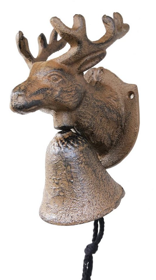 Dehner Gartenfigur mit Hirsch, ca. 8.5 x 10 x 17 cm, Gusseisen Dehner Gartenfigur mit Hirsch, ca. 8.5 x 10 x 17 cm, Gusseisen von Dehner