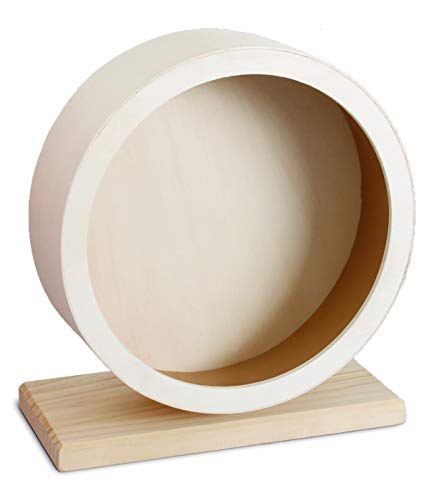 Dehner Kleintierzubehör Laufrad Motion, Ø 20 cm, Holz, natur von Dehner